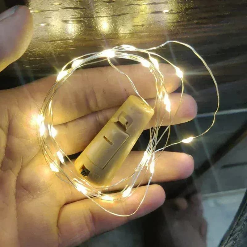 Bottle Fairy Lights, 2 Meters with Batteries, Pack of 2
