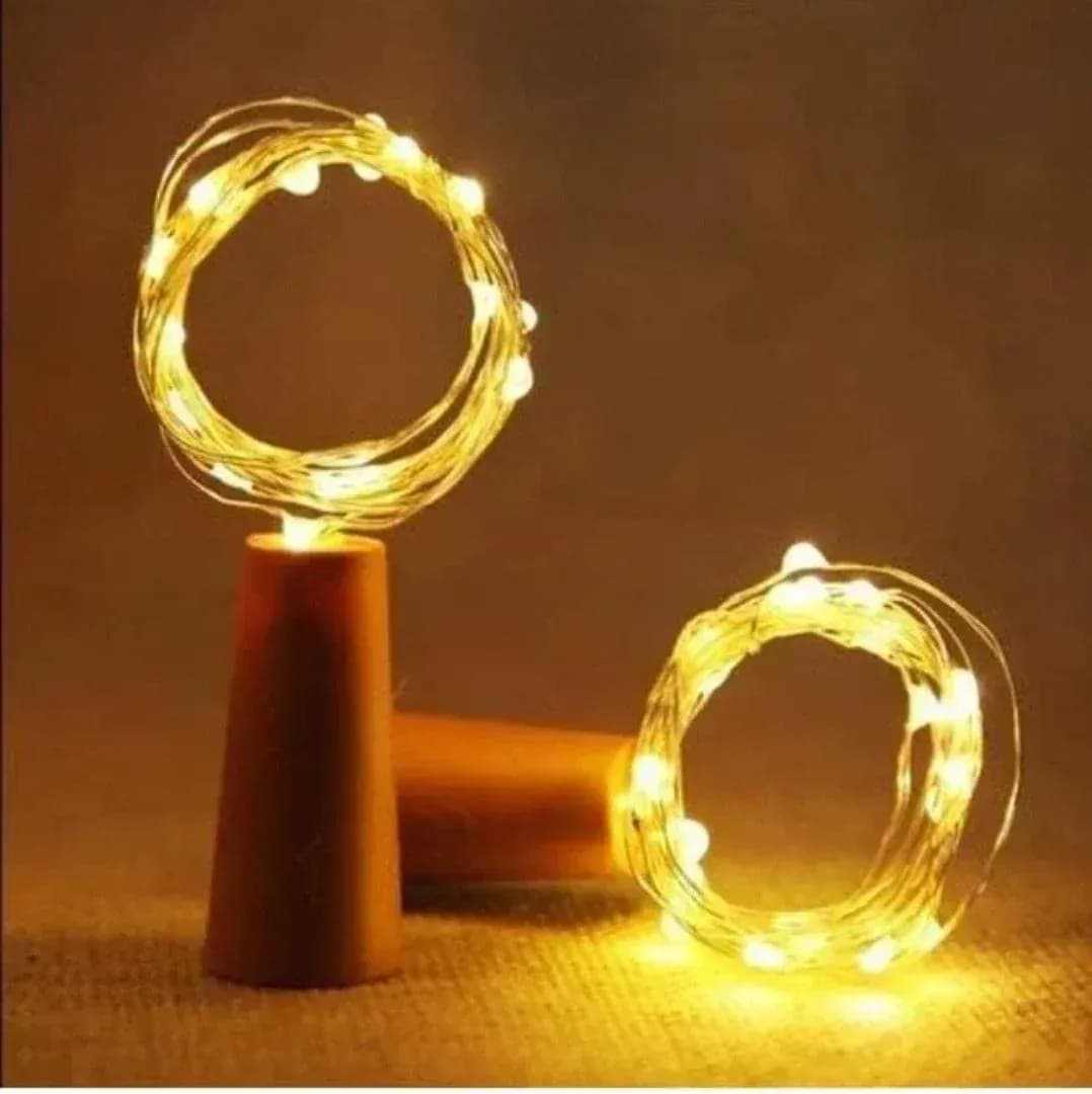 Cork Fairy Light, Battery Powered, 2 m