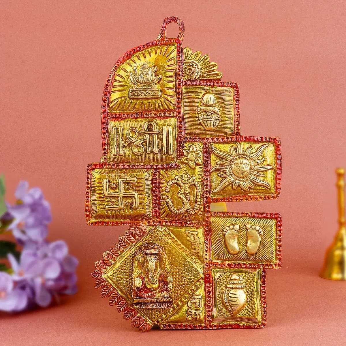 9.4 Inch Pure Brass Wall Plate