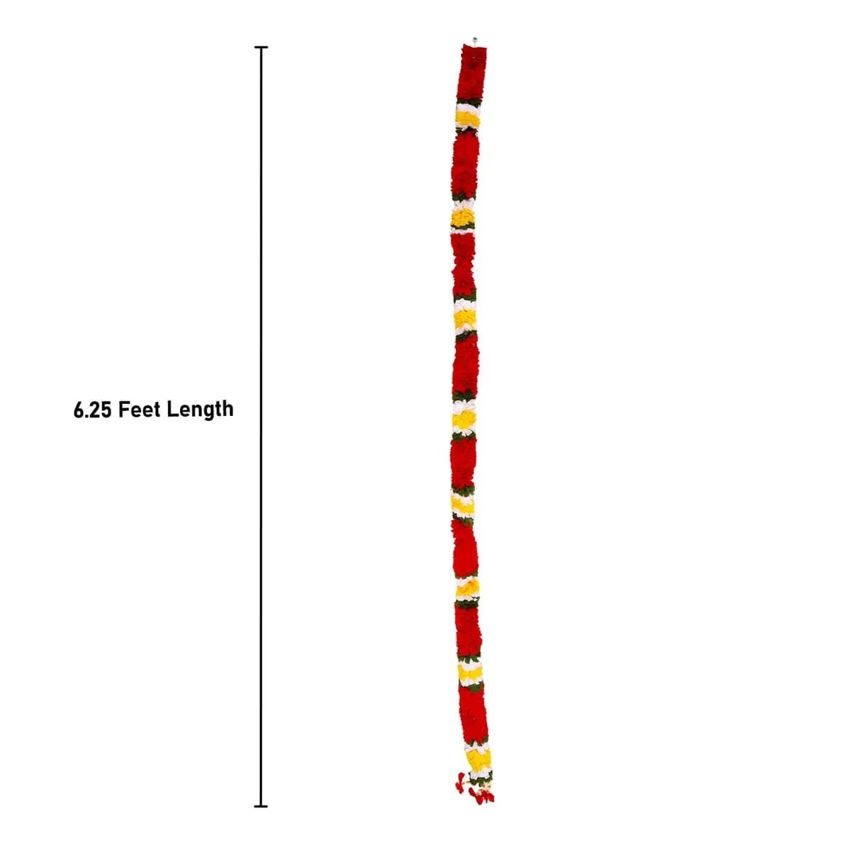 Andal Mala - 6.25 Feet, Cloth Material