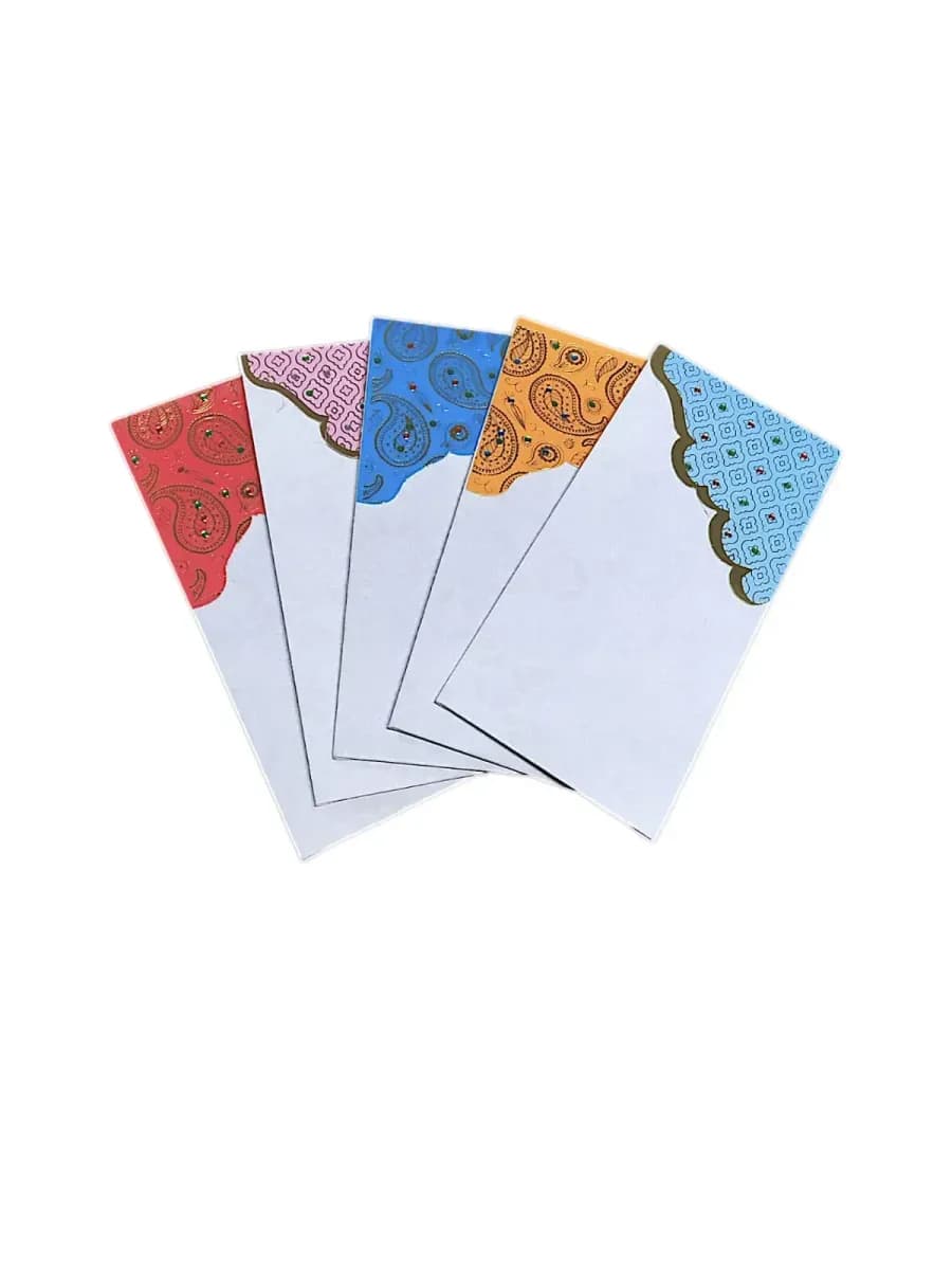 Money Gift Envelopes, Assorted Colours, Pack of 5