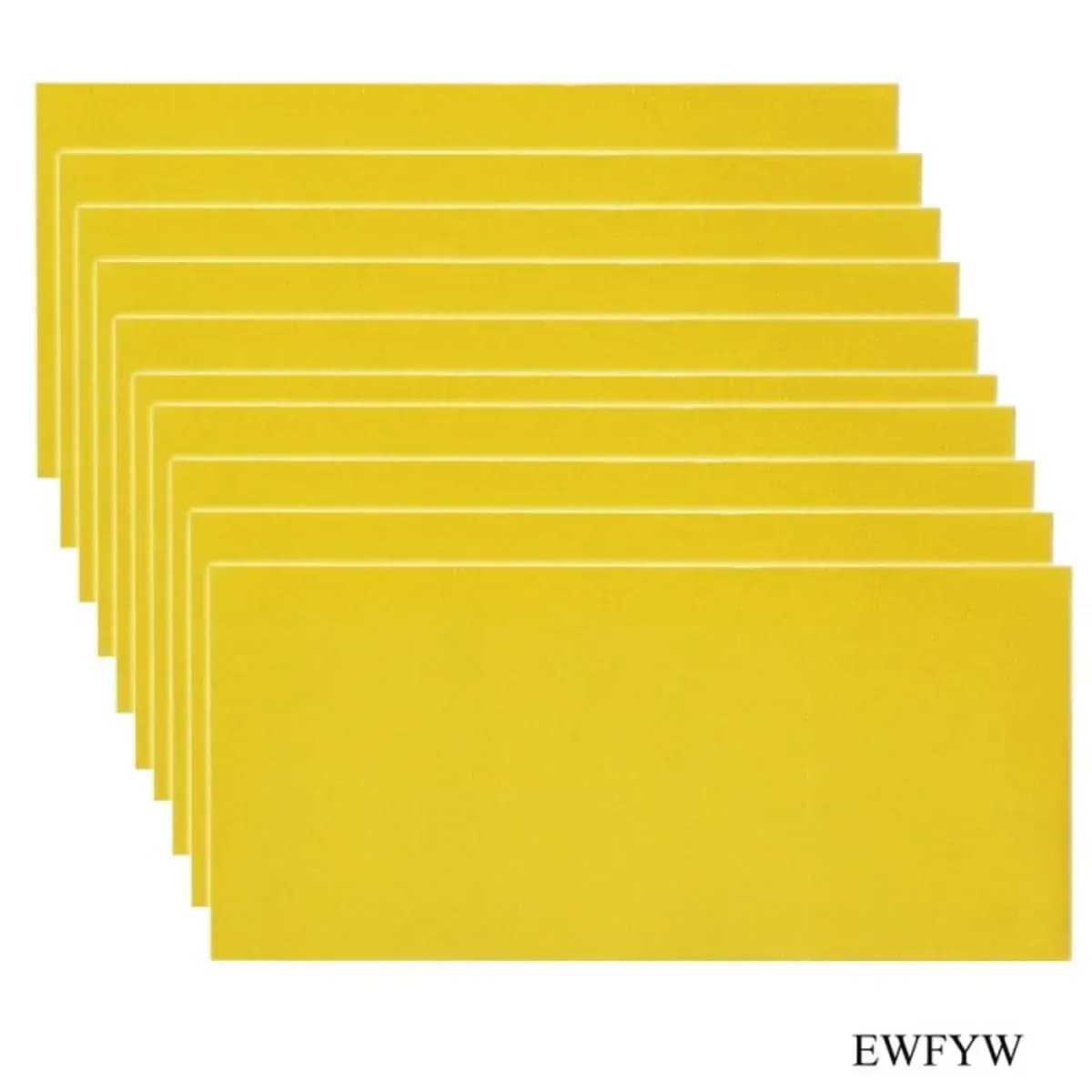 Yellow Envelopes With Fragrance