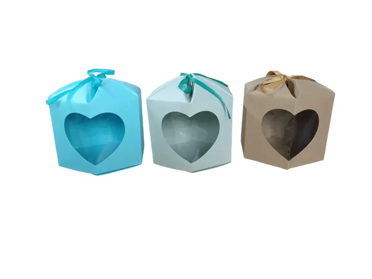Cardboard Gift Box, Assorted Colours