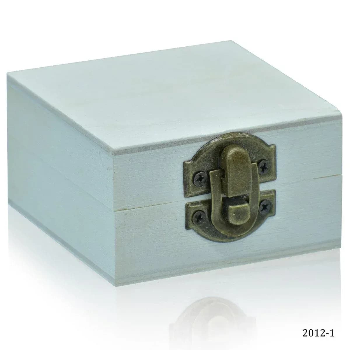MDF, Wooden Box, Small, Square Shape (2.75X1.75 Inch)