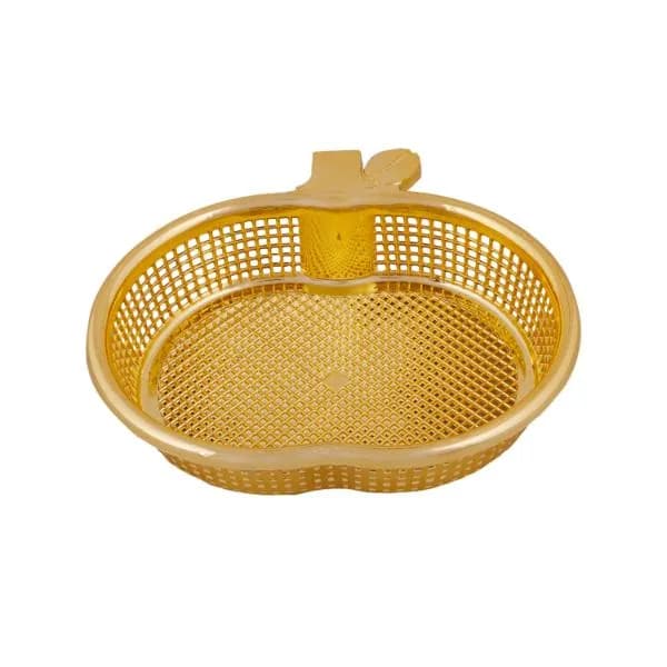 Artificial Basket - 1.5 x 7 Inches, Apple Shape Tray