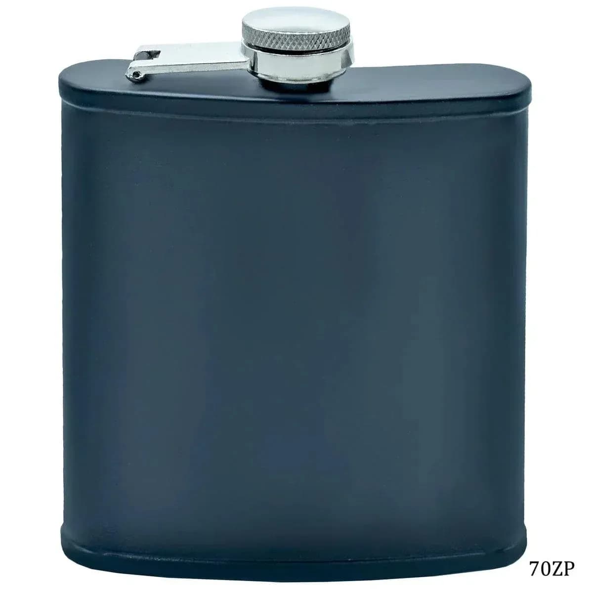 Stainless Steel Hip Flask, Printed, 7 oz