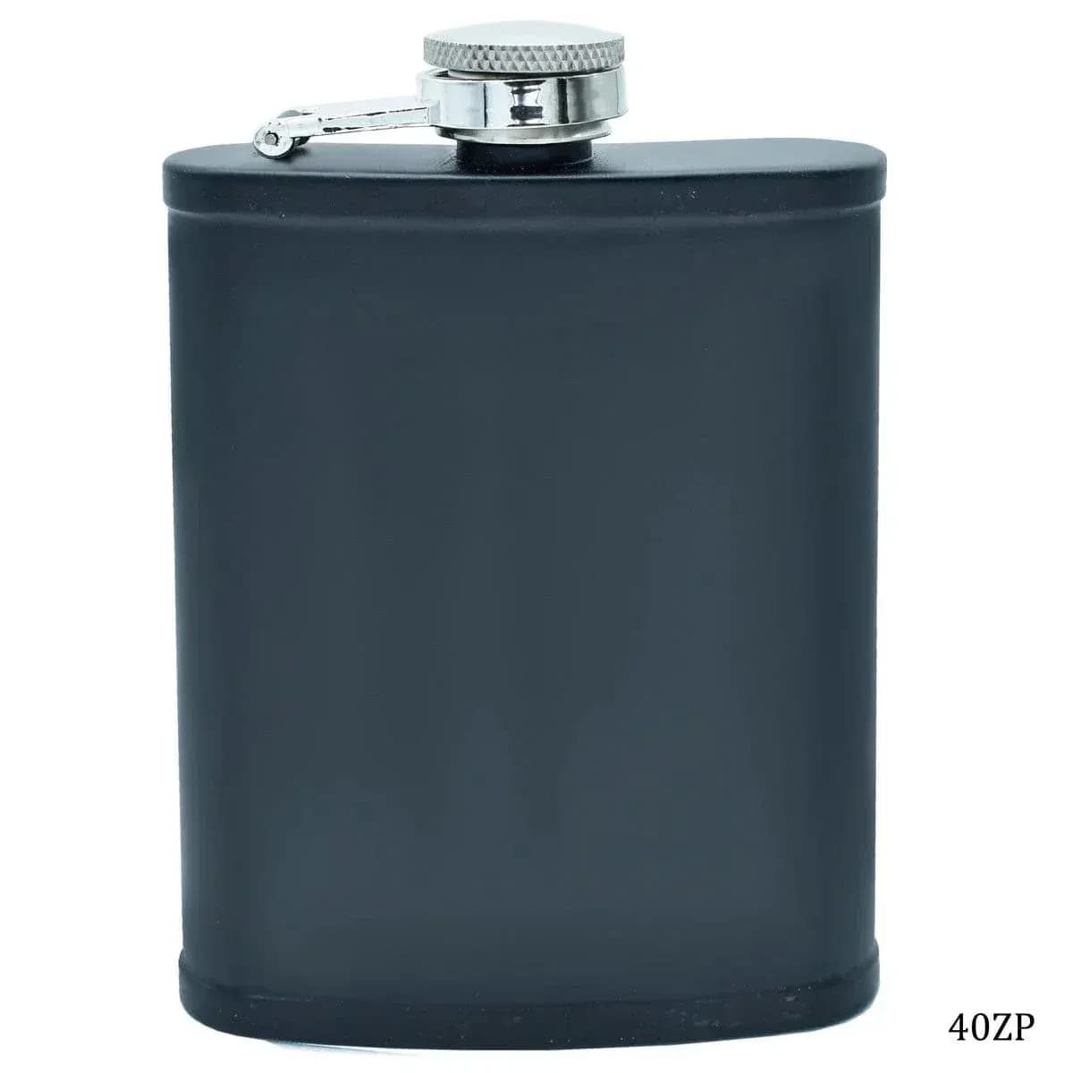 Stainless Steel Hip Flask, Printed, 4 oz