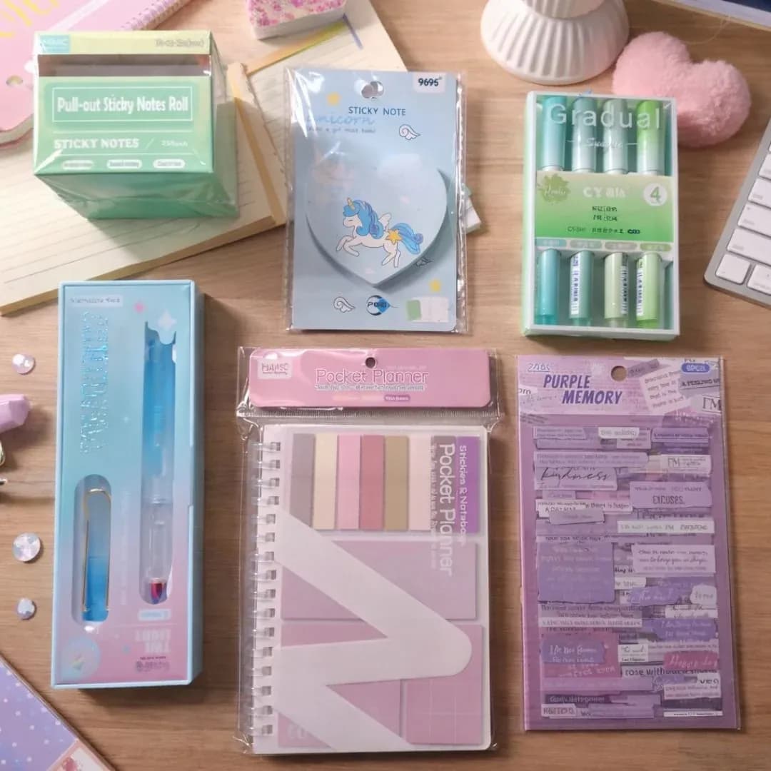 Stationery Combo Kit, 6 Pcs