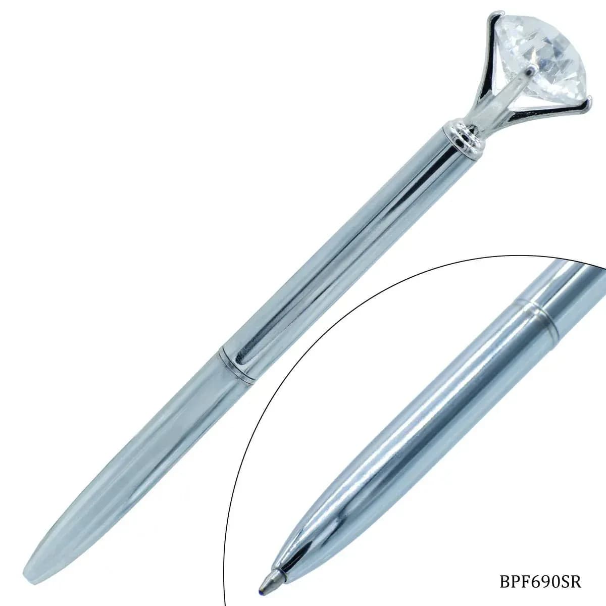 Fancy Ball Pen, Silver Colour Body