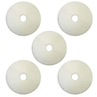 Makage 20 inch White Polishing Pad (Pack of 5)