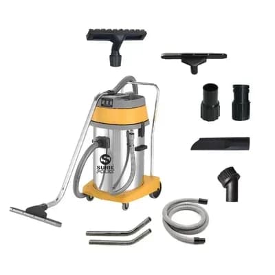 Surie Polex 60 L Commercial Wet & Dry Vacuum Cleaner, 3 Motors, 3000 W