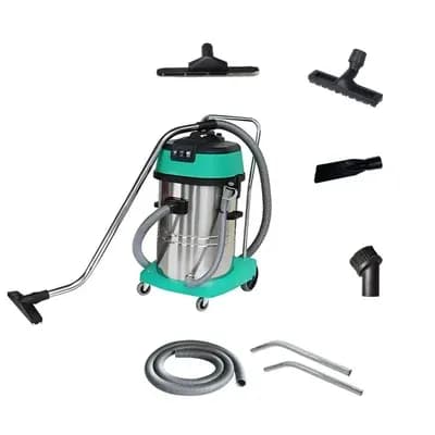 Bharti Multiclean 80 L Industrial Wet & Dry Vacuum Cleaner, 3 Motors, 3000 W