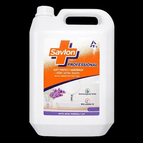 Savlon Professional Germ Protection Liquid Handwash Refill, 4.8 L
