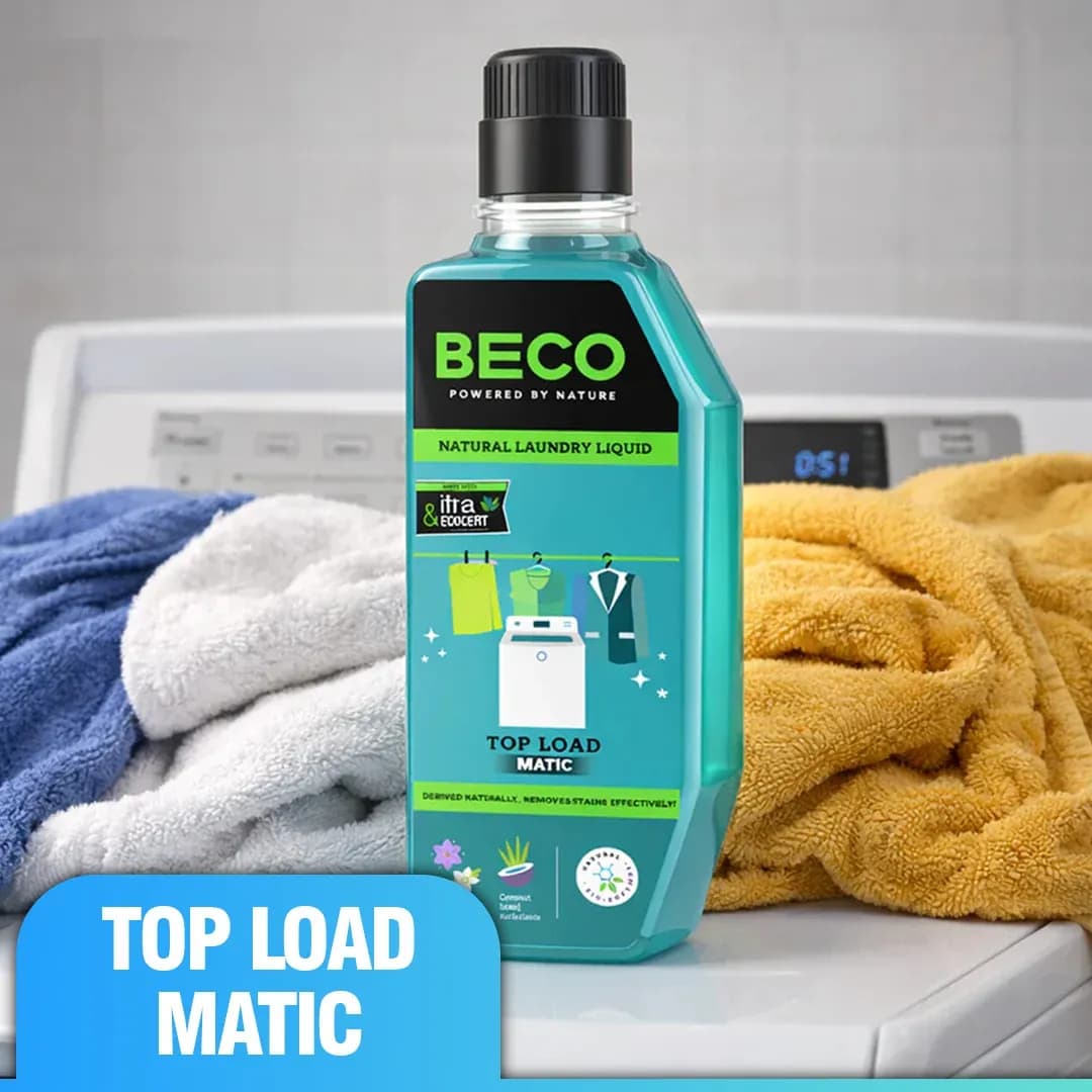 Beco Natural Laundry Liquid, Top Load, 960 ml
