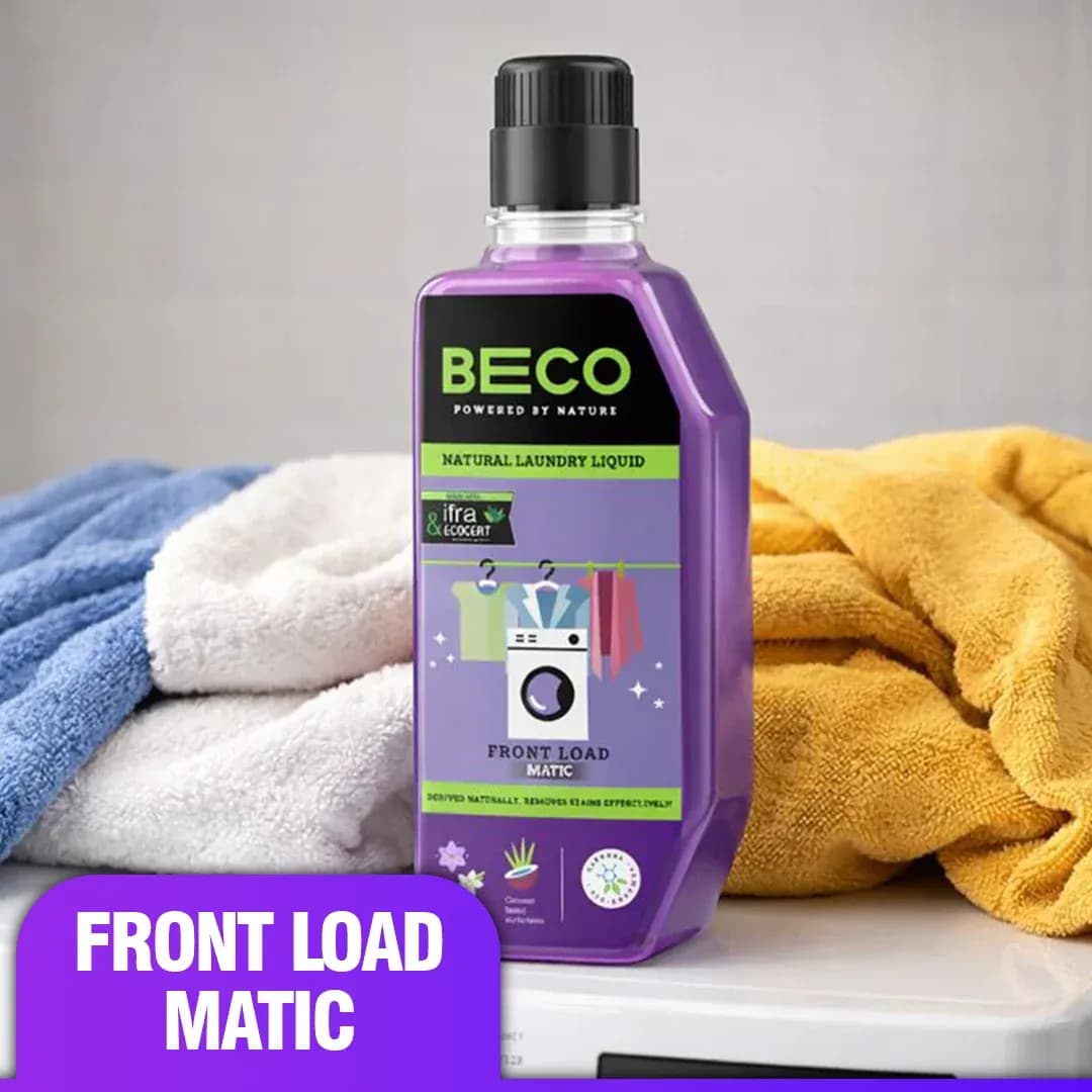 Beco Natural Laundry Liquid, Front Load, 960 ml