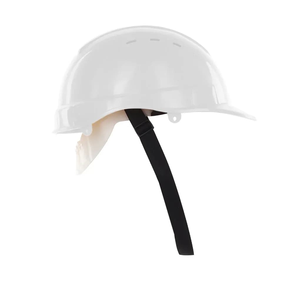 Mallcom Opal X Ventilated Safety Helmet with Zip Adjustment, White