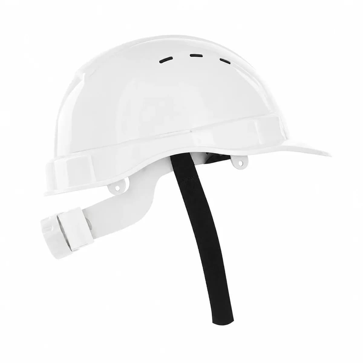 Mallcom Opal XIII Ventilated Safety Helmet with Ratchet Adjustment, White