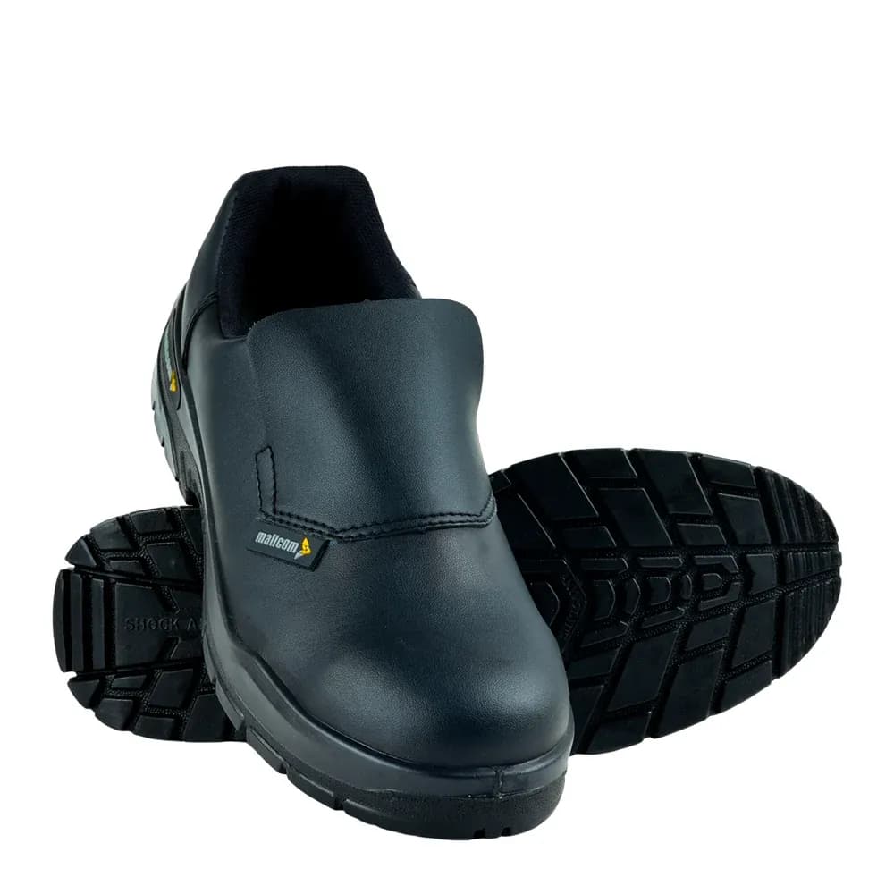 Mallcom Cymric J03 Antistatic Cleanroom Work Shoes, Slip-On, UK 12