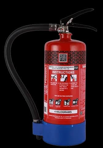 Ceasefire ABC Dry Powder (MAP 90) Fire Extinguisher, 4 kg