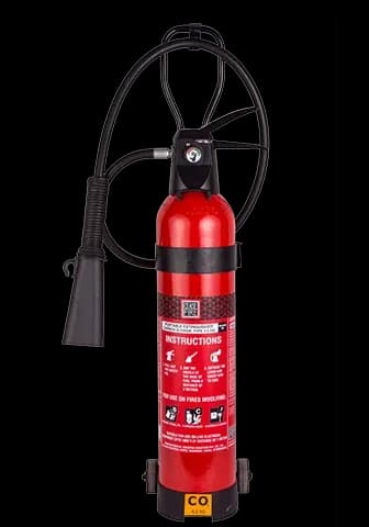 Ceasefire CO2 Fire Extinguisher, 4.5 kg, Squeeze Grip