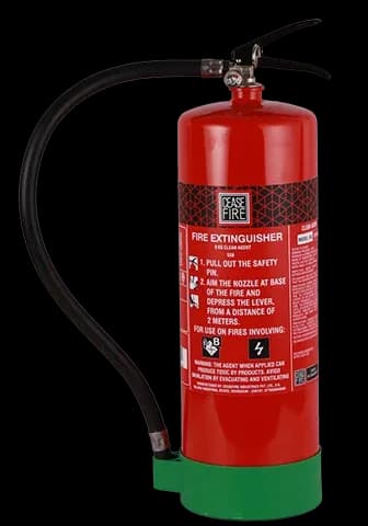 Ceasefire Clean Agent (HFC-236fa) Fire Extinguisher, 9 kg