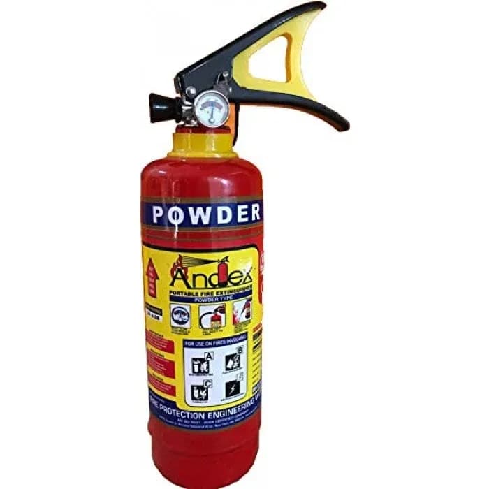 Andex ABC Dry Powder Fire Extinguisher, 4 kg