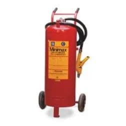 Minimax BC Dry Chemical Powder Trolley Fire Extinguisher, 50 kg
