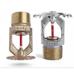 Tyco Pendent Fire Sprinkler, 68 °C Glass Bulb