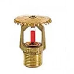 Tyco Upright Fire Sprinkler, 68 °C Glass Bulb