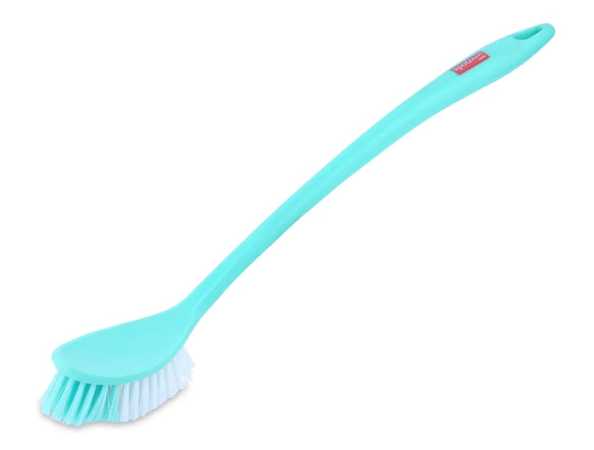 Spotzero by Milton Oval Toilet Brush, Aqua Green