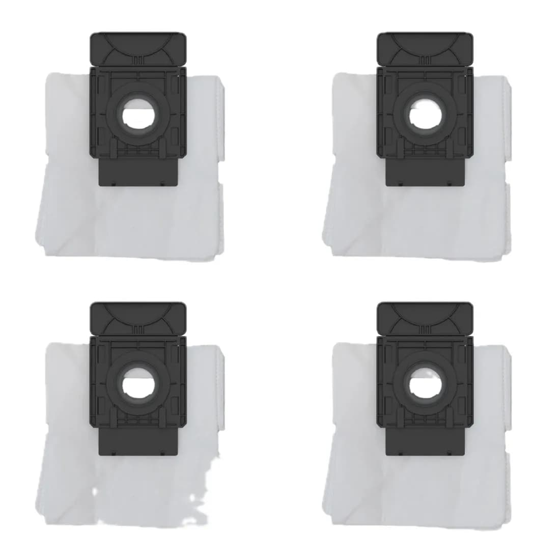 Eureka Forbes Dust Bags for SmartClean Auto Bin Robotic Vacuum, 4 L (Pack of 4)