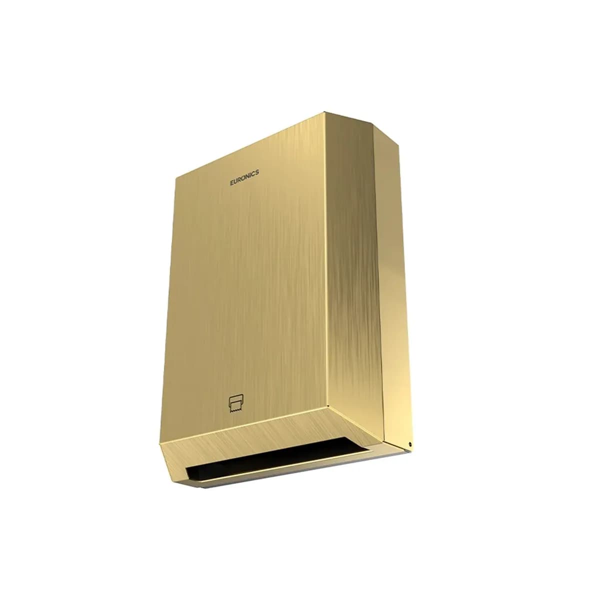 Euronics Trimax P2 Stainless Steel Paper Towel Dispenser, 300 Z-Fold or Multifold, Gold