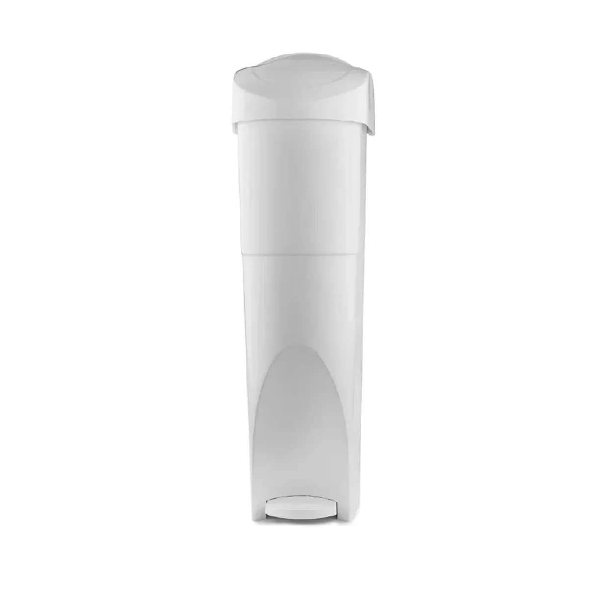 Euronics PSWB18L Pedal Sanitary Waste Bin, 18 L, ABS, White