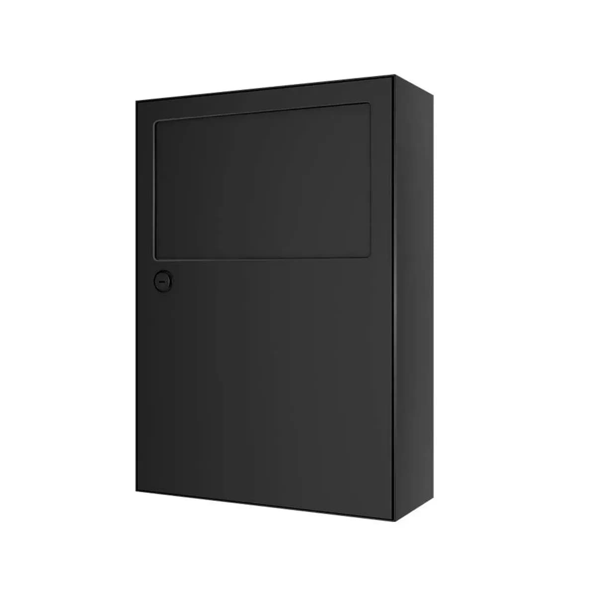 Euronics SWR03 Wall-Mounted Sanitary Napkin Disposal Unit, 304 Stainless Steel, 4.6 L, Black